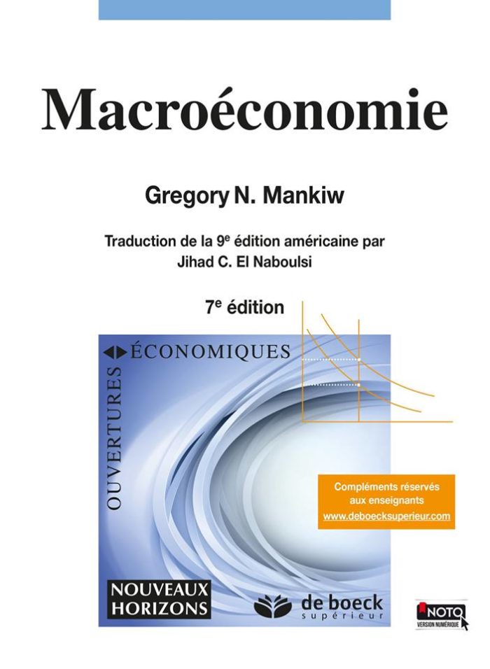 Macroéconomie Gregory N. Mankiw