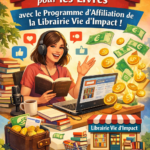 Gagnez de l’Argent en Partageant Votre Passion pour les Livres avec le Programme d’Affiliation de la Librairie Vie d’Impact !